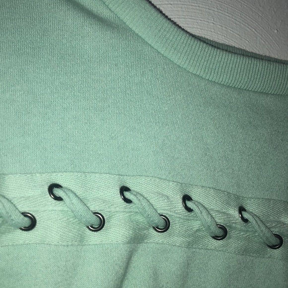 Teal long sleeve top - Picture 2 of 3